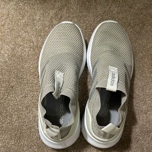 Adidas Beige Slip-On Sneakers